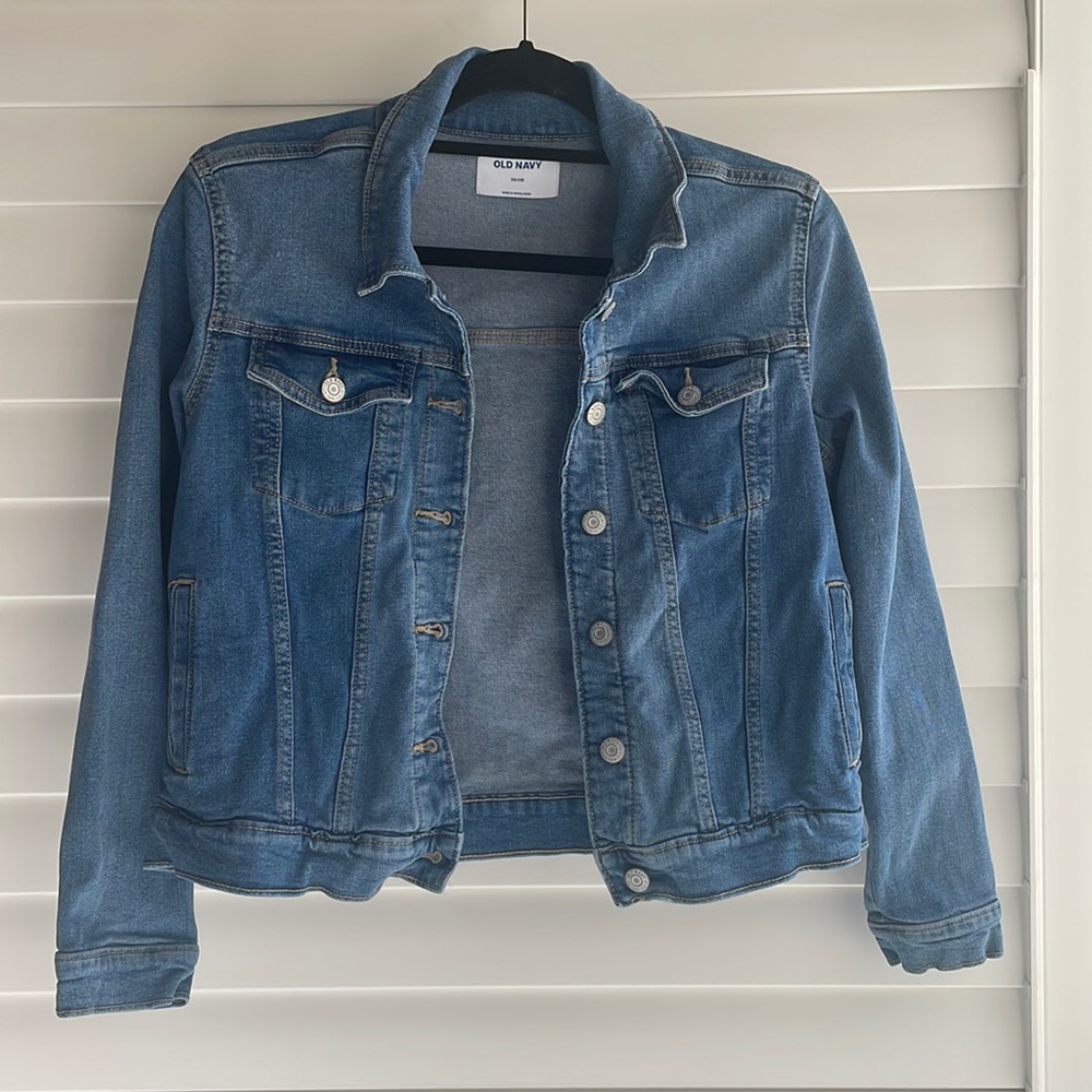 Like New Old Navy Denim Jacket, Size Girl’s XXL (18)